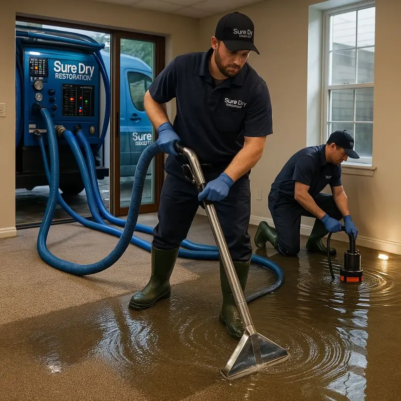 Water Extraction and Removal process in Central Islip, NY